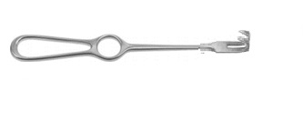 Ретрактор Kocher, 2 х зубий, 22см